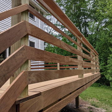 Ipe Deck with a Forest View
