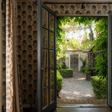 Private garden view