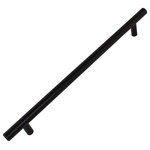 GlideRite Hardware - 8-13/16" Center Solid Steel Cabinet Bar Pulls Oil Rubbed Bronze, Set of 20 - Update your kitchen cabinets or bathroom vanities with this 20-pack of beautiful GlideRite 11-inch solid steel bar pulls. These pulls feature a stainless steel finish with two standard #8-32 x 1-inch installation screws.