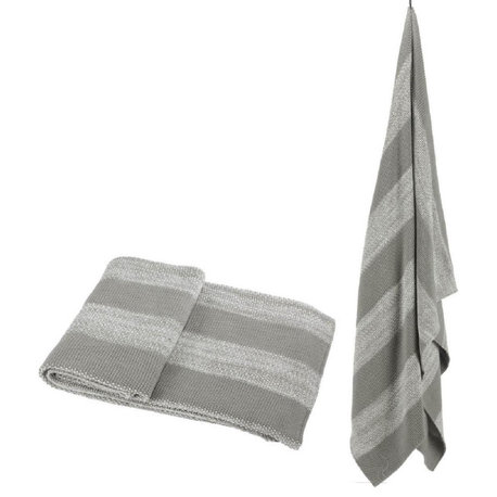 Anita Throw Blanket, Gray