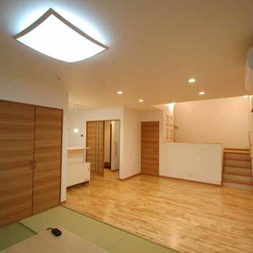 福岡市東区土井 新築住宅 注文住宅 スキップフロア- スタディースペース