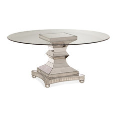 Traditional Glass Dining Tables traditional glass-top dining room tables | houzz Traditional Glass Dining Tables traditional glass-top dining room tables | houzz