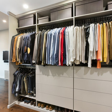 Open Wardrobe Closet Area