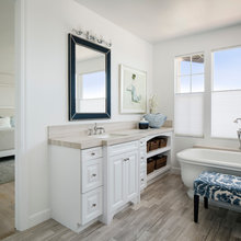 Wood Tiles In Bathroom