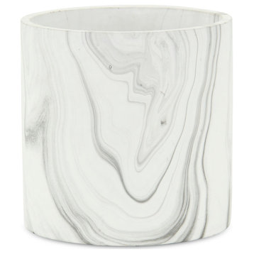 Elegant Medium Marble Pot