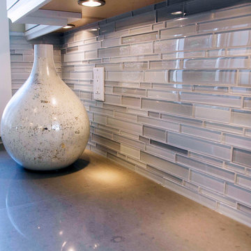 Mosaic Brick Glass Tile