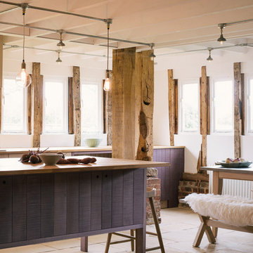 The Hampshire Barn Sebastian Cox Kitchen by deVOL