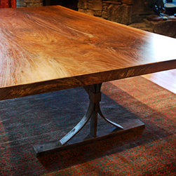 The Claro Walnut Dining Table - Dining Tables
