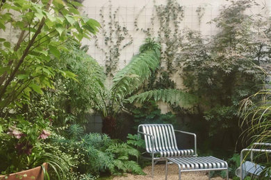 Aménagement paysager d'un patio à Paris