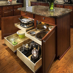 Island - Total Access - Kitchen Drawer Organizers