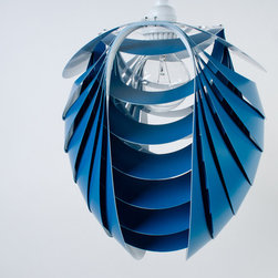 Kinema Pendant - Blue / White - Pendant Lighting