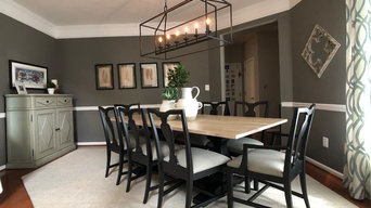 Casual & Rustic Dining Room