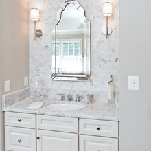 Vanity MIrror and Sconce Composition