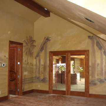 Stunning Trompe L' oeil Murals