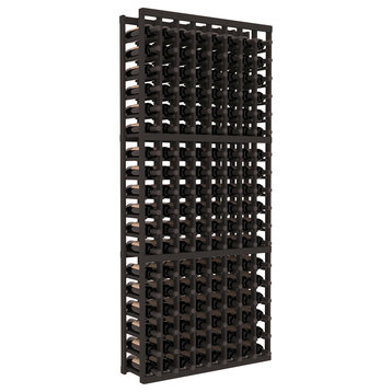 8 Column Standard Wine Cellar Kit, Pine, Black Stain