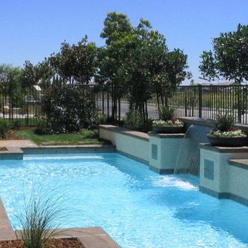 Geometric Swimming Pools