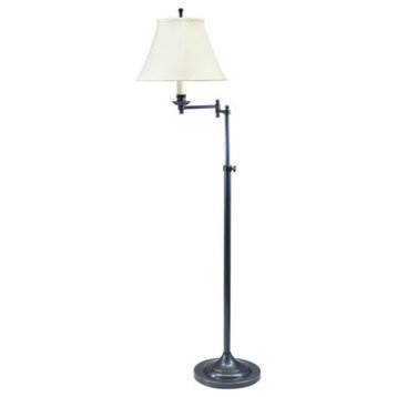 House of Troy Club CL200-OB 1 Light Floor Lamp in Oil Rubbed Bronze