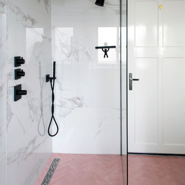 Pink bathroom