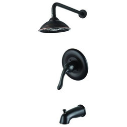 Transitional Tub And Shower Faucet Sets by Homesquare