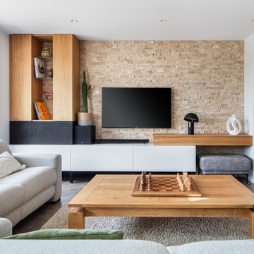 Aménagement et décoration d'une maison contemporaine