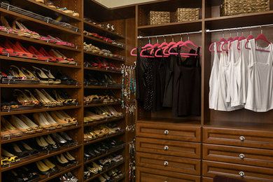 Photo of a traditional storage and wardrobe in Miami.