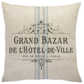 Rustic Landscape Throw Pillow by French 19th Century - Pixels