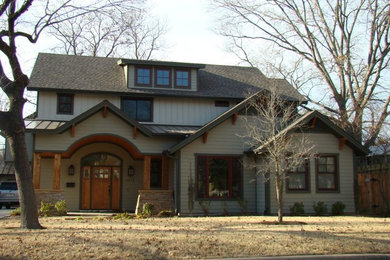 Traditional exterior home idea in Austin