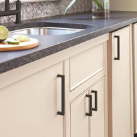 Monument Cabinet Pull, Matte Black, 6-5/16" Center-to-Center