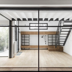 Restructuration maison Paris 15 - 本棚