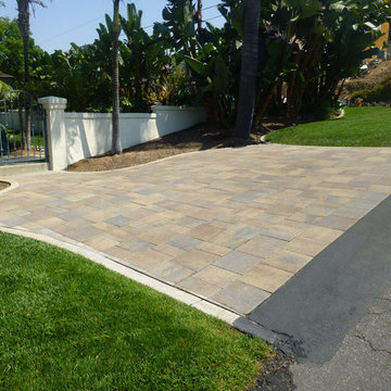 Del Mar Paver Brick Driveway
