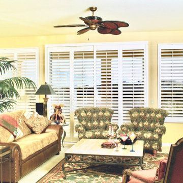 "Patio Door" Plantation Shutter applications
