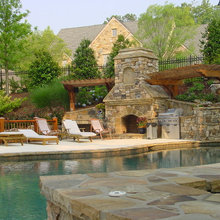 outdoor kitchen