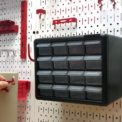 Attach Cabinets To Wall Control Pegboard - Storage Cabinets