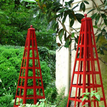 Unique garden structures in our projects