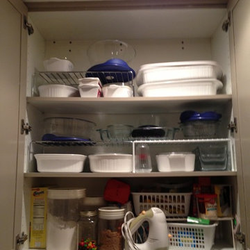 After- Kitchen baking cabinet