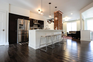 Inspiration for a modern kitchen remodel in Other