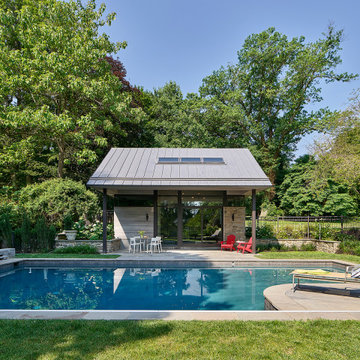 Residential Squash Court and Pool House