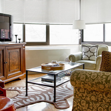 Living Room organization: East Village, NYC 1 bedroom