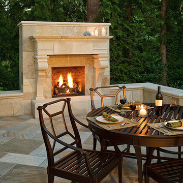 Fire in the garden