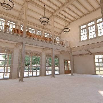 Round Top Ranch Interior - Garage & Game Room