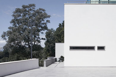 Foto di una terrazza minimalista