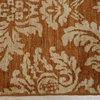 EORC Brown Handmade Afghan Wool Turkish Knot Rug 13'10' x 10'1'
