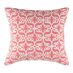Gingra Pink Pillow - Decorative Pillows