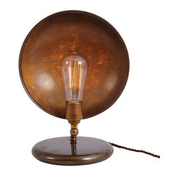 CULLEN INDUSTRIAL DISH TABLE LAMP - Table Lamps