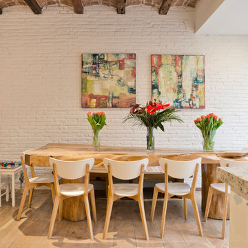 Un duplex con patio en el barrio de Sarrià