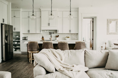Home design - contemporary home design idea in Denver