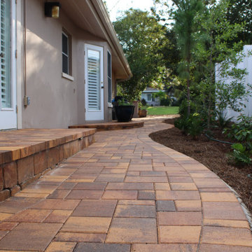 Backyard Patio and Pathway