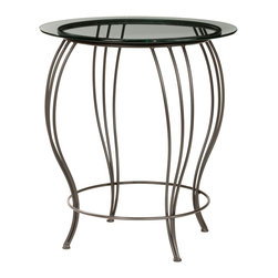 Bella Bar Table (40in. Tall) by Stone County Ironworks - Indoor Pub And Bistro Tables