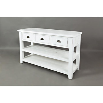 Artisan's Craft Sofa Table - Weathered White