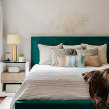 Leah's Room- Green Headboard